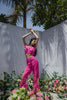 PINK PHOOL PANT SET