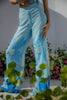 BLUE PHOOL PANT SET