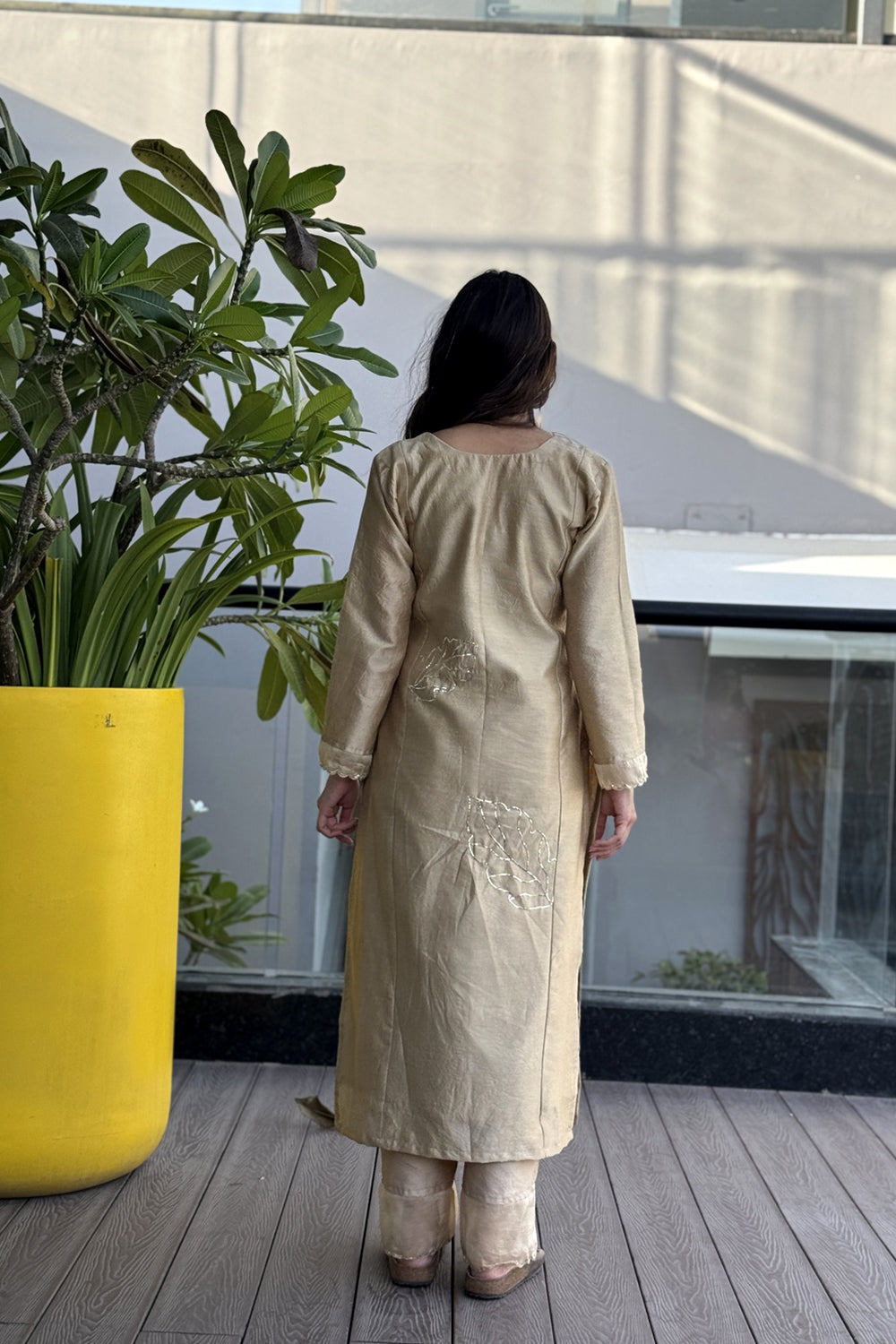 SUNEHRI KURTA SET